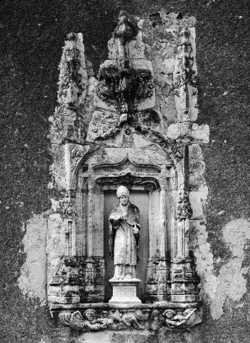 Vue d'ensemble avec la niche. © Michel Thierry / Région Bourgogne-Franche-Comté, Inventaire du patrimoine - 1979