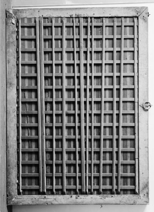 Revers du panneau central. © Michel Thierry / Région Bourgogne-Franche-Comté, Inventaire du patrimoine - 1980