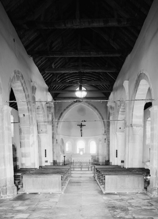 Vue d'ensemble prise du revers de façade. © Michel Thierry / Région Bourgogne-Franche-Comté, Inventaire du patrimoine - 1980