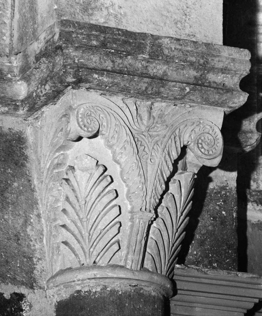 Chapiteau n°1. © Michel Rosso / Région Bourgogne-Franche-Comté, Inventaire du patrimoine - 1980