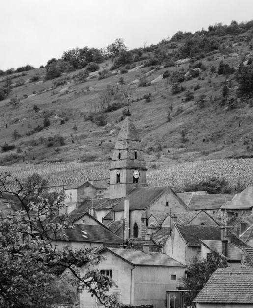Vue d'ensemble de l'église. © Michel Thierry / Région Bourgogne-Franche-Comté, Inventaire du patrimoine - 1981