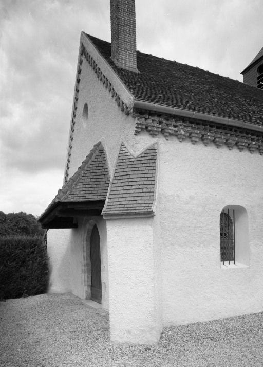 Elévation antérieure © Michel Thierry / Région Bourgogne-Franche-Comté, Inventaire du patrimoine - 1985