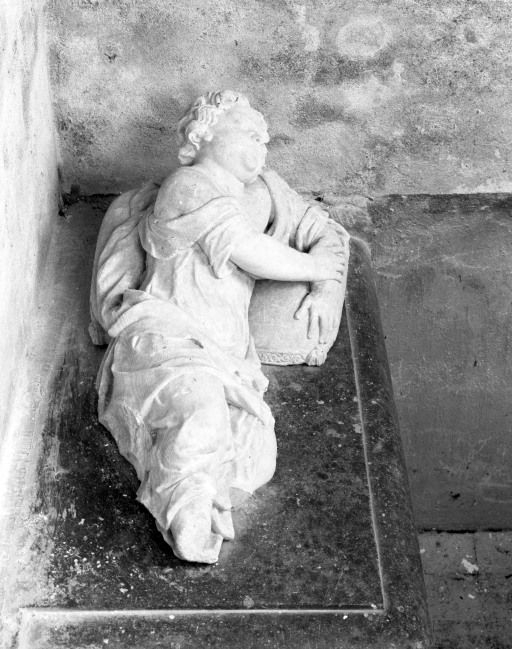 Tombeau d'Henri de Gallois,vue de dessus © Jean-Luc Duthu / Région Bourgogne-Franche-Comté, Inventaire du patrimoine - 1985