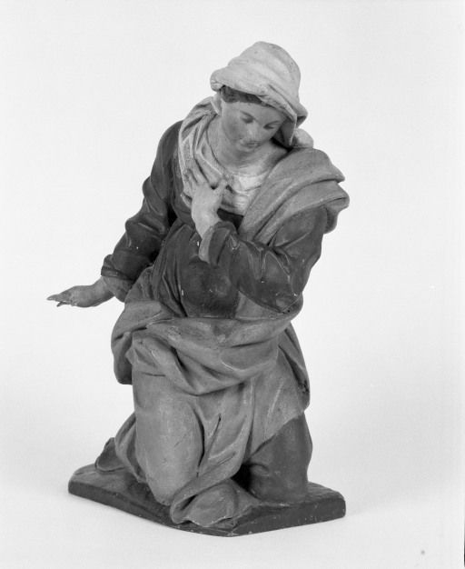 La Vierge, vue de face © Michel Thierry / Région Bourgogne-Franche-Comté, Inventaire du patrimoine - 1985