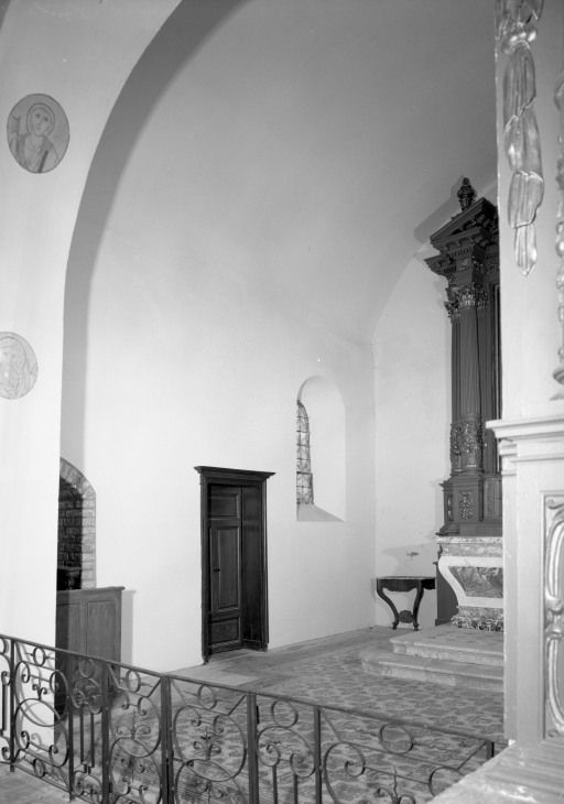 Choeur, mur gauche © Michel Thierry / Région Bourgogne-Franche-Comté, Inventaire du patrimoine - 1985