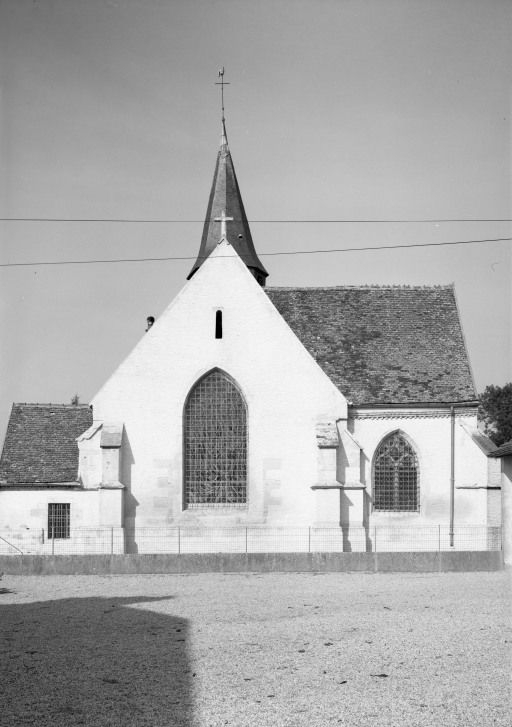 Chevet © Jean-Luc Duthu / Région Bourgogne-Franche-Comté, Inventaire du patrimoine - 1985