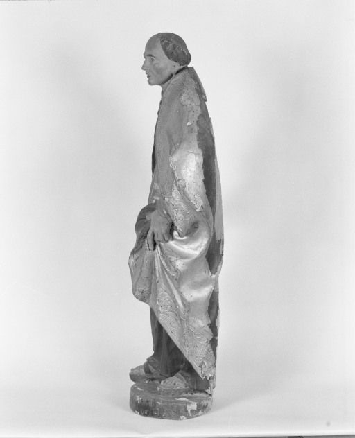 Saint Antoine de Padoue, profil gauche © Michel Thierry / Région Bourgogne-Franche-Comté, Inventaire du patrimoine - 1985