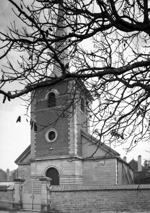 Elévation antérieure © Jean-Luc Duthu / Région Bourgogne-Franche-Comté, Inventaire du patrimoine - 1985