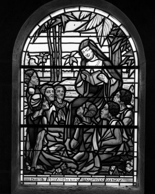 Apostolat auprès des noirs © Michel Rosso / Région Bourgogne-Franche-Comté, Inventaire du patrimoine - 1985