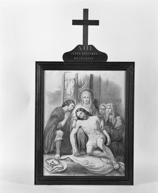 Jésus descendu de la croix © Michel Thierry / Région Bourgogne-Franche-Comté, Inventaire du patrimoine - 1986