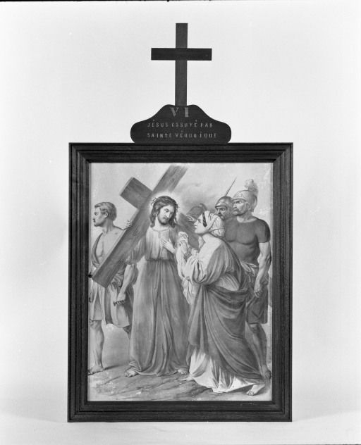 Jésus essuyé par Sainte Véronique © Michel Thierry / Région Bourgogne-Franche-Comté, Inventaire du patrimoine - 1986