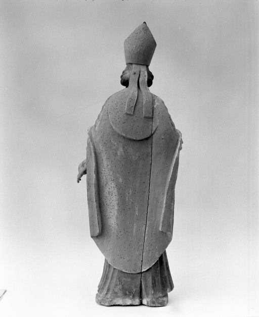 Saint Nicolas, vue de dos © Jean-Luc Duthu / Région Bourgogne-Franche-Comté, Inventaire du patrimoine - 1986