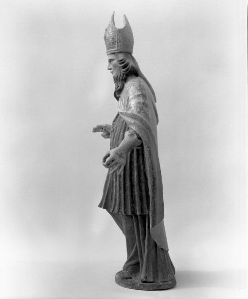 Saint Nicolas, vue de profil © Jean-Luc Duthu / Région Bourgogne-Franche-Comté, Inventaire du patrimoine - 1986