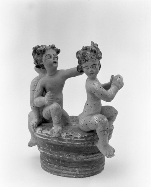 Les trois enfants © Jean-Luc Duthu / Région Bourgogne-Franche-Comté, Inventaire du patrimoine - 1986
