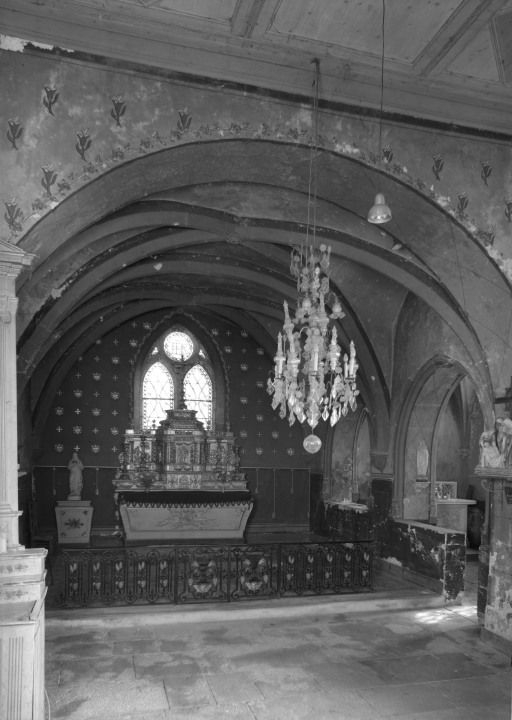 Choeur, vue intérieure © Jean-Luc Duthu / Région Bourgogne-Franche-Comté, Inventaire du patrimoine - 1986
