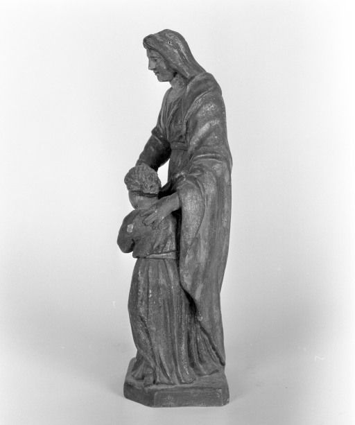 Profil gauche © Jean-Luc Duthu / Région Bourgogne-Franche-Comté, Inventaire du patrimoine - 1986