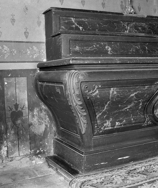 Décor d'un angle © Jean-Luc Duthu / Région Bourgogne-Franche-Comté, Inventaire du patrimoine - 1986