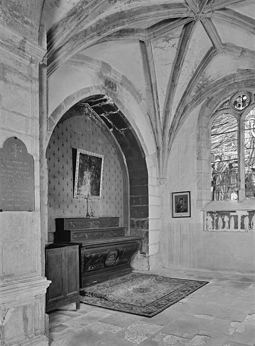 Deuxième chapelle droite © Michel Thierry / Région Bourgogne-Franche-Comté, Inventaire du patrimoine - 1986