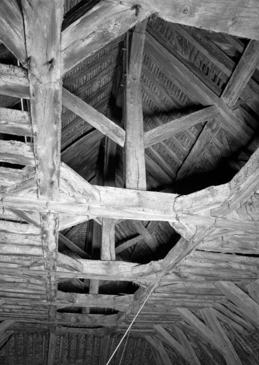 Comble du bâtiment principal © Jean-Luc Duthu / Région Bourgogne-Franche-Comté, Inventaire du patrimoine - 1987