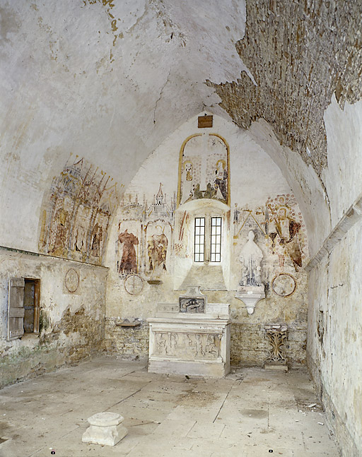 Vue d'ensemble de la chapelle. © Michel Thierry / Région Bourgogne-Franche-Comté, Inventaire du patrimoine - 1988