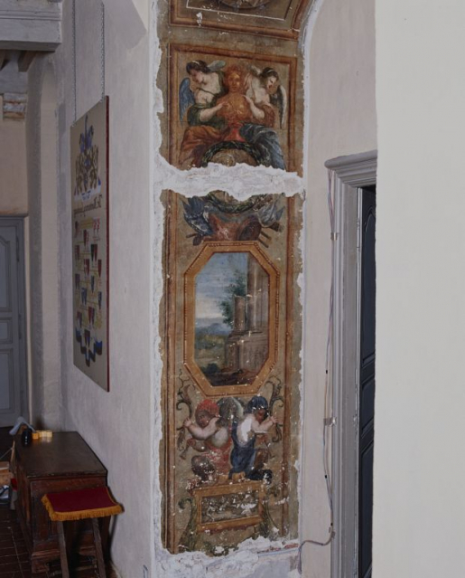  peinture monumentale © Michel Thierry / Région Bourgogne-Franche-Comté, Inventaire du patrimoine - 1989