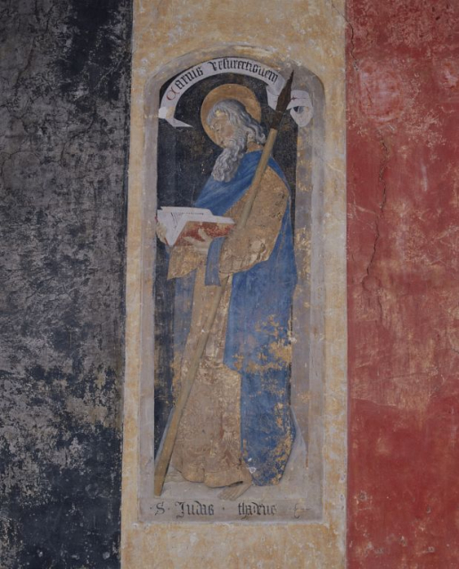  peinture monumentale © Michel Thierry / Région Bourgogne-Franche-Comté, Inventaire du patrimoine - 1989