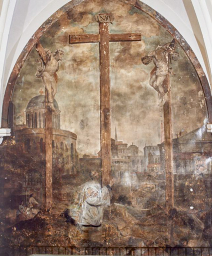  peinture monumentale © Jean-Luc Duthu / Région Bourgogne-Franche-Comté, Inventaire du patrimoine - 1991