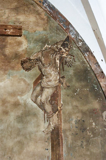  peinture monumentale © Jean-Luc Duthu / Région Bourgogne-Franche-Comté, Inventaire du patrimoine - 1991