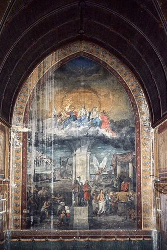  peinture monumentale © Jean-Luc Duthu / Région Bourgogne-Franche-Comté, Inventaire du patrimoine - 1991