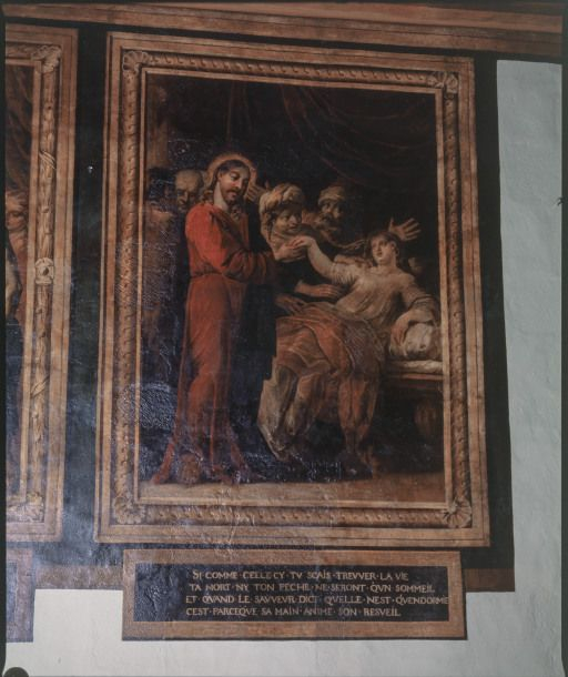 Résurrection de la fille de Jaïre. © Michel Rosso / Région Bourgogne-Franche-Comté, Inventaire du patrimoine - 1993