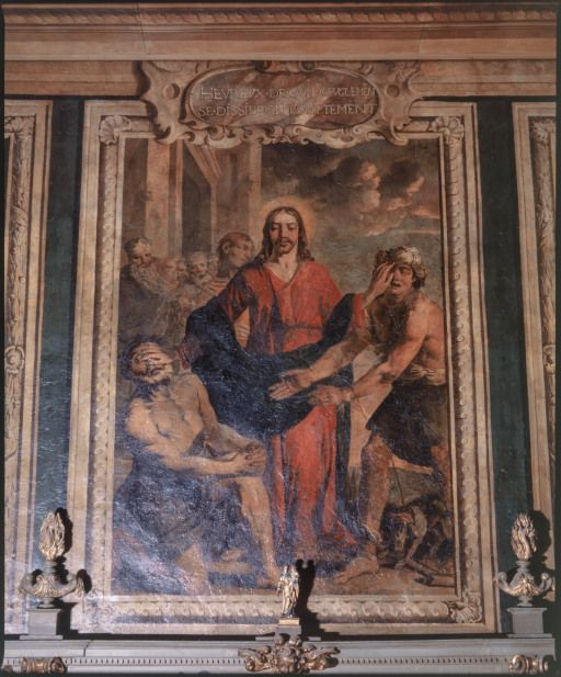 Guérison des deux aveugles. © Michel Rosso / Région Bourgogne-Franche-Comté, Inventaire du patrimoine - 1993