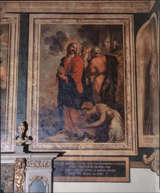 Guérison de l'hémoroïsse. © Michel Rosso / Région Bourgogne-Franche-Comté, Inventaire du patrimoine - 1993