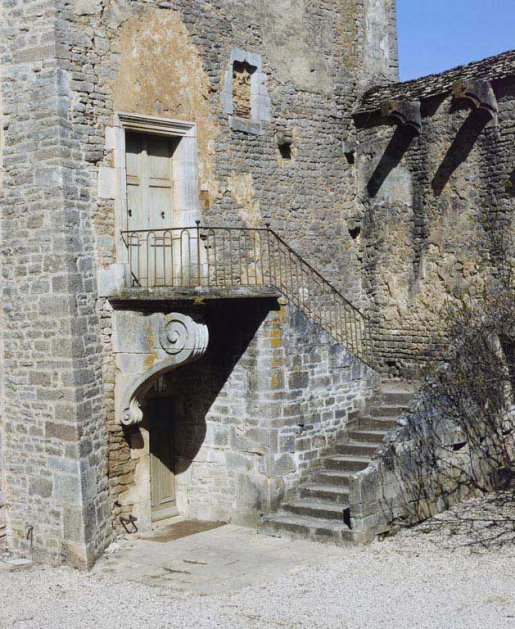  château fort © Jean-Luc Duthu / Région Bourgogne-Franche-Comté, Inventaire du patrimoine - 1993