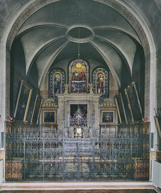 Choeur. © Michel Rosso / Région Bourgogne-Franche-Comté, Inventaire du patrimoine - 1994