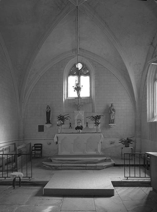 Vue rapprochée du choeur. © Jean-Luc Duthu / Région Bourgogne-Franche-Comté, Inventaire du patrimoine - 1994