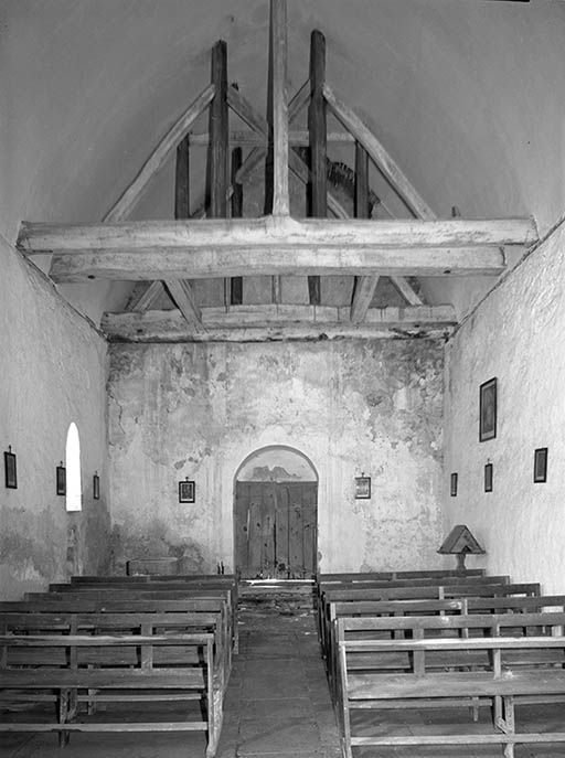 Vue intérieure prise du choeur. © Jean-Luc Duthu / Région Bourgogne-Franche-Comté, Inventaire du patrimoine - 1994