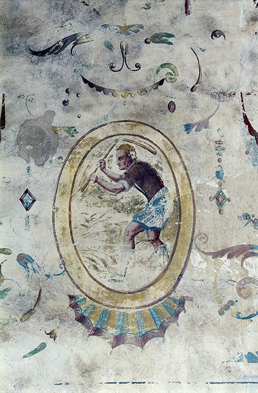 peinture monumentale © Jean-Luc Duthu / Région Bourgogne-Franche-Comté, Inventaire du patrimoine - 1994