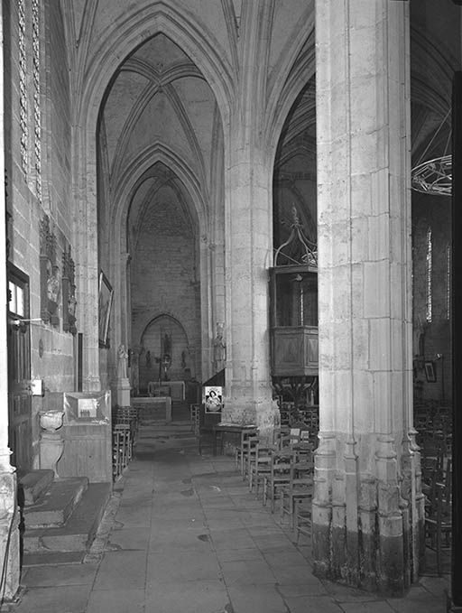 Collatéral gauche. © Jean-Luc Duthu / Région Bourgogne-Franche-Comté, Inventaire du patrimoine - 1995