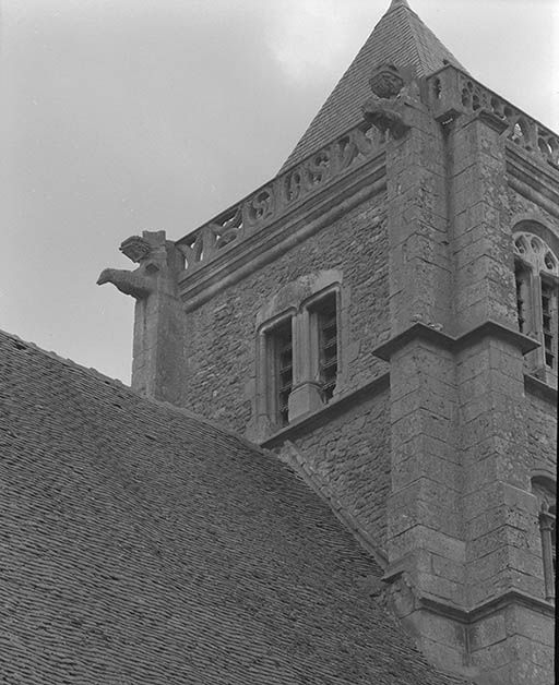 Clocher, face postérieure. © Jean-Luc Duthu / Région Bourgogne-Franche-Comté, Inventaire du patrimoine - 1995