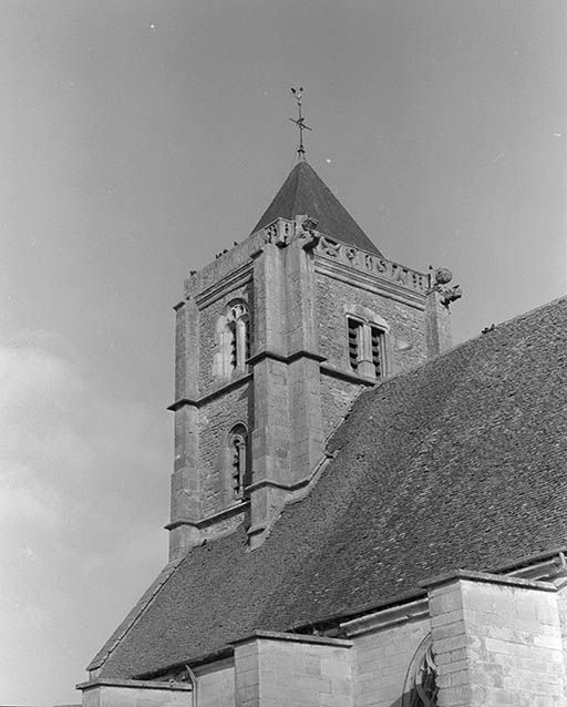 Clocher. © Jean-Luc Duthu / Région Bourgogne-Franche-Comté, Inventaire du patrimoine - 1995