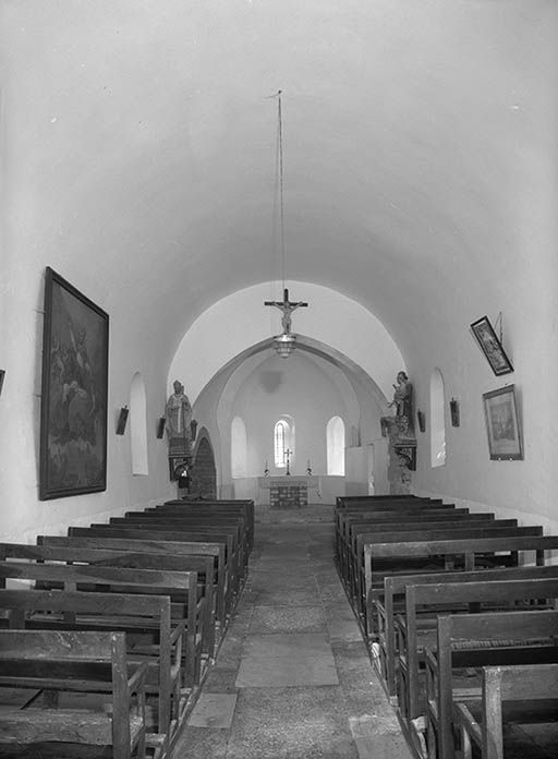 Vue intérieure prise de l'entrée © Jean-Luc Duthu / Région Bourgogne-Franche-Comté, Inventaire du patrimoine - 1995