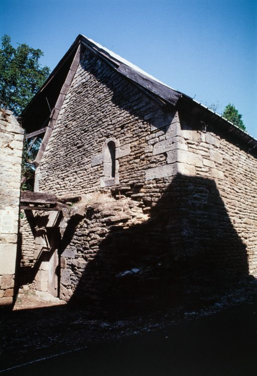 Salle voûtée : élévation sud. © Jean-Luc Duthu / Région Bourgogne-Franche-Comté, Inventaire du patrimoine - 2001
