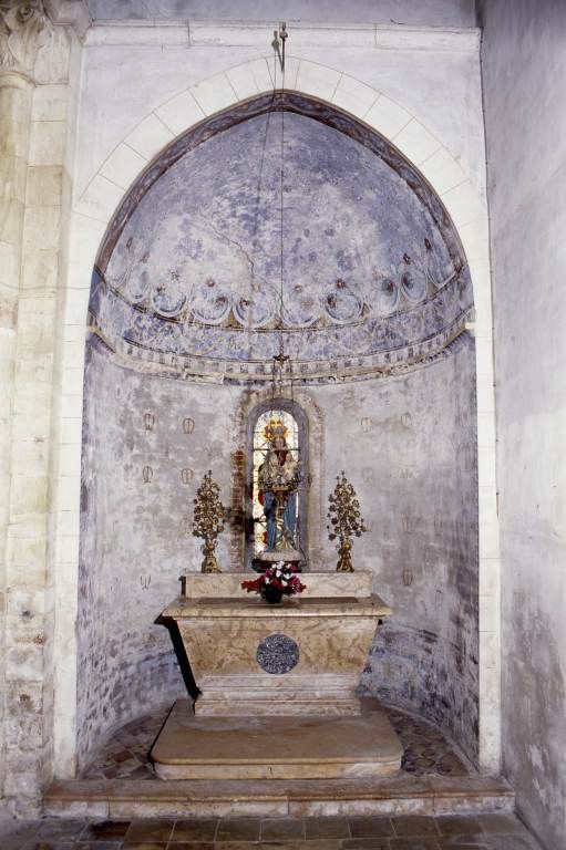 Absidiole du bas-côté droit. © Michel Rosso / Région Bourgogne-Franche-Comté, Inventaire du patrimoine - 2001