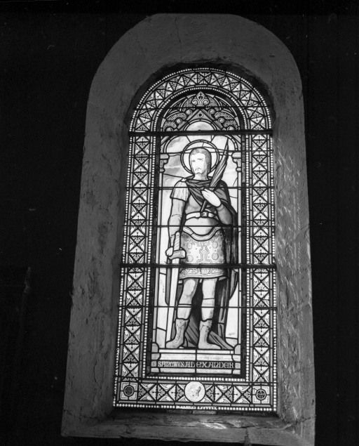 Baie 14 : saint Alexandre. © Michel Rosso / Région Bourgogne-Franche-Comté, Inventaire du patrimoine - 2001