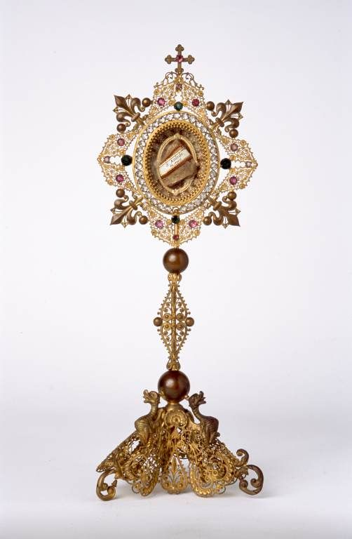 Reliquaire de saint Antide. © Michel Rosso / Région Bourgogne-Franche-Comté, Inventaire du patrimoine - 2001