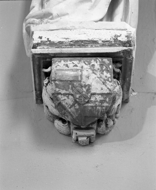 Console de la Vierge. © Michel Rosso / Région Bourgogne-Franche-Comté, Inventaire du patrimoine - 2001