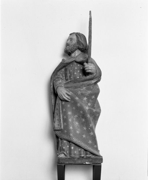 Apôtre non identifié. © Michel Rosso / Région Bourgogne-Franche-Comté, Inventaire du patrimoine - 2001