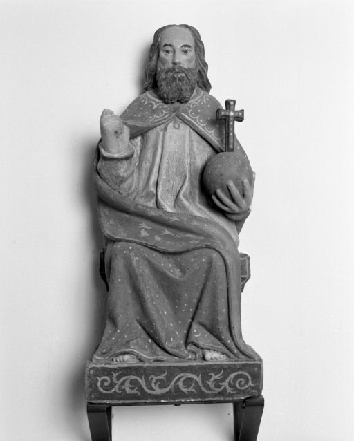 Salvator mundi. © Michel Rosso / Région Bourgogne-Franche-Comté, Inventaire du patrimoine - 2001