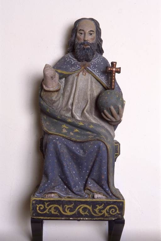 Salvator mundi. © Michel Rosso / Région Bourgogne-Franche-Comté, Inventaire du patrimoine - 2001