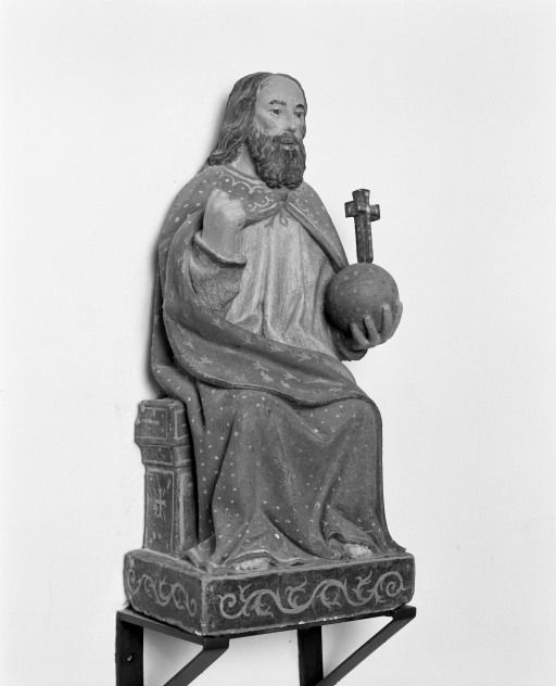 Salvator mundi, vue de trois-quarts. © Michel Rosso / Région Bourgogne-Franche-Comté, Inventaire du patrimoine - 2001